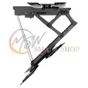 Uchwyt do TV elektryczny sufitowy Maclean, obsługa TUYA, max VESA 600x400, obrót 90st. pilot, 23"-65", 30kg, MC-491