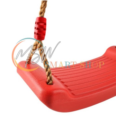 Huśtawka plastikowa - czerwona 23555 Huśtawka plastikowa - czerwona 23555