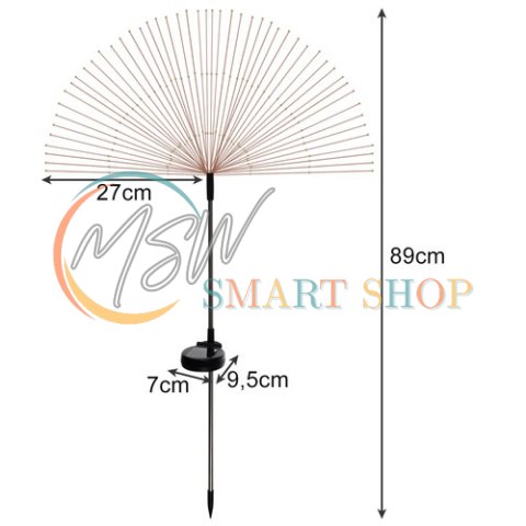 Lampa ogrodowa solarna- dmuchawce Gardlov 25477 Lampa ogrodowa solarna- dmuchawce Gardlov 25477