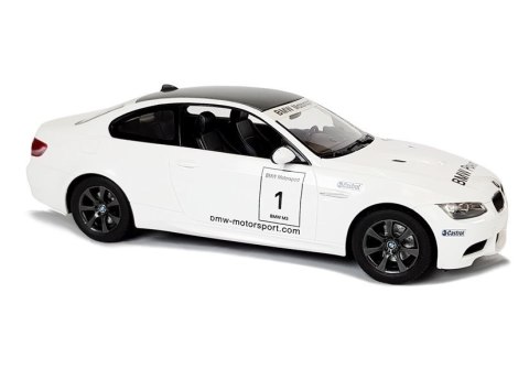 Auto R/C BMW M3 Rastar 1:14 Biały na Pilota Auto R/C BMW M3 Rastar 1:14 Biały na Pilota