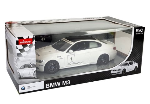Auto R/C BMW M3 Rastar 1:14 Biały na Pilota Auto R/C BMW M3 Rastar 1:14 Biały na Pilota