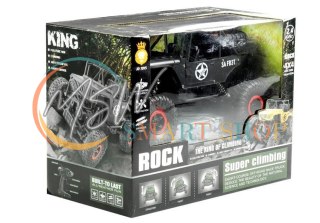 Auto Zdalnie Sterowane Jeep R/C 1:18 Czarne