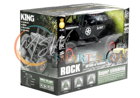 Auto Zdalnie Sterowane Jeep R/C 1:18 Czarne Auto Zdalnie Sterowane Jeep R/C 1:18 Czarne
