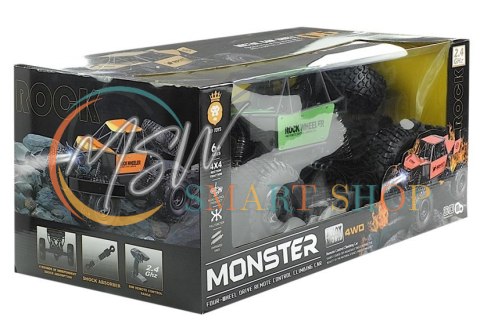 Auto Zdalnie Sterowane Monster Truck na resorach Zielony Auto Zdalnie Sterowane Monster Truck na resorach Zielony