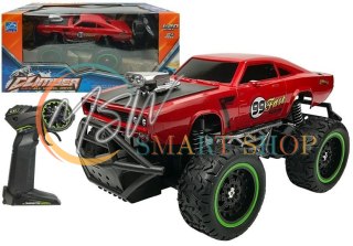 Auto Zdalnie Sterowane R/C 6.5 km/h Wysokie Koła Czerwone