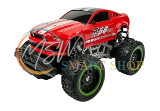 Auto Zdalnie Sterowane R/C 6.5 km/h Wysokie Koła Czerwone