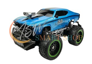 Auto Zdalnie Sterowane R/C 6.5 km/h Wysokie Koła Niebieskie