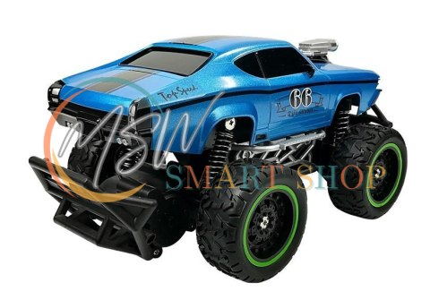 Auto Zdalnie Sterowane R/C 6.5 km/h Wysokie Koła Niebieskie Auto Zdalnie Sterowane R/C 6.5 km/h Wysokie Koła Niebieskie