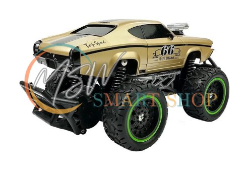 Auto Zdalnie Sterowane R/C 6.5 km/h Wysokie Koła Złoty Auto Zdalnie Sterowane R/C 6.5 km/h Wysokie Koła Złoty