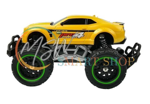 Auto Zdalnie Sterowane R/C 6.5 km/h Wysokie Koła Żółte Auto Zdalnie Sterowane R/C 6.5 km/h Wysokie Koła Żółte