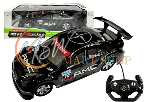 Auto Zdalnie Sterowane R/C Sportowe 1:16 Czarne Auto Zdalnie Sterowane R/C Sportowe 1:16 Czarne
