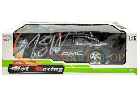Auto Zdalnie Sterowane R/C Sportowe 1:16 Czarne Auto Zdalnie Sterowane R/C Sportowe 1:16 Czarne