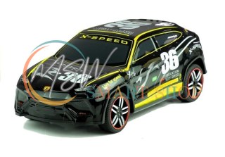 Auto Zdalnie Sterowane Sportowe Pilot R/C Czarne