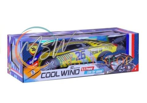 Auto Zdalnie Sterowane Sportowe Pilot R/C Żółte Auto Zdalnie Sterowane Sportowe Pilot R/C Żółte