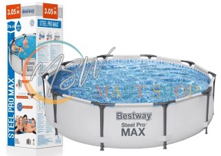 Basen Ogrodowy Stelażowy 305 x 76 cm Bestway 56406
