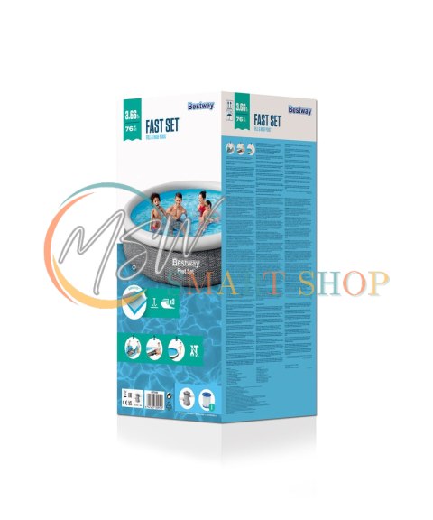 Basen Rozporowy 366 x 76 cm Bestway 57445