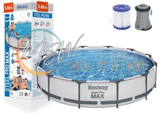 Basen Stelażowy 366 x 76 cm Bestway 56416
