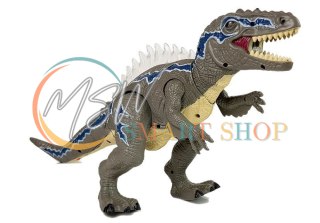 Dinozaur Zdalnie Sterowany Tyranozaur Świeci Szary