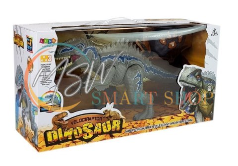 Dinozaur Zdalnie Sterowany Tyranozaur Świeci Szary Dinozaur Zdalnie Sterowany Tyranozaur Świeci Szary