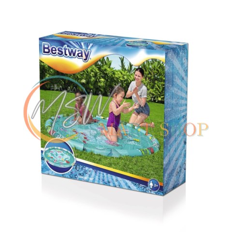 Dmuchany Brodzik Mata Z Fontanną Dla Dzieci 165 cm Bestway 52487 Dmuchany Brodzik Mata Z Fontanną Dla Dzieci 165 cm Bestway 52487