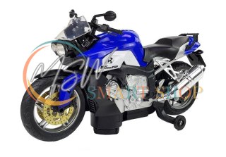 Motocykl na Baterie Niebieski