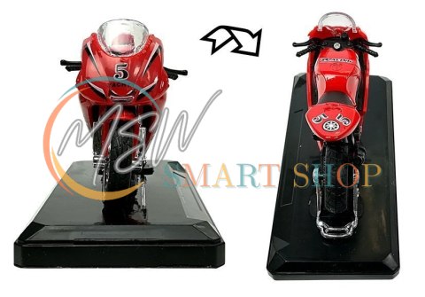 Sportowy Motocykl z Dźwiękami 1:18 4 Kolory