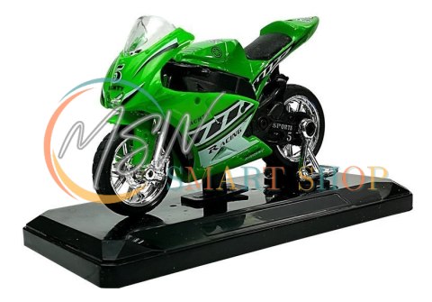 Sportowy Motocykl z Dźwiękami 1:18 4 Kolory