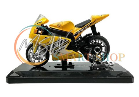 Sportowy Motocykl z Dźwiękami 1:18 4 Kolory