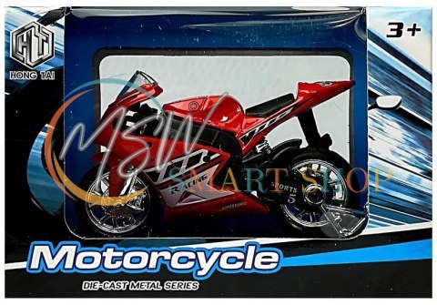 Sportowy Motocykl z Dźwiękami 1:18 4 Kolory