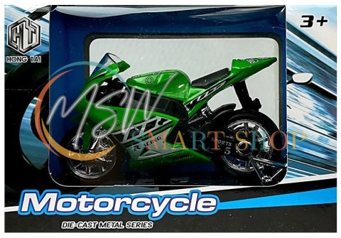 Sportowy Motocykl z Dźwiękami 1:18 4 Kolory