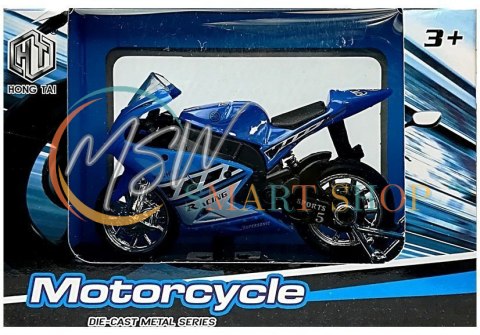 Sportowy Motocykl z Dźwiękami 1:18 4 Kolory