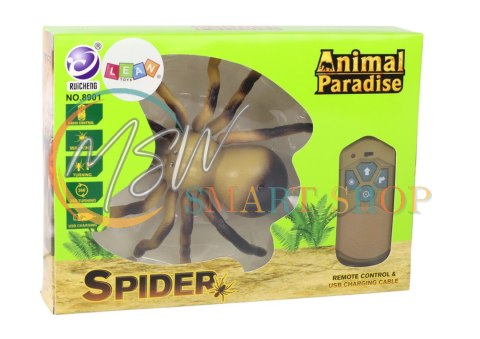 Zdalnie Sterowany Pająk Tarantula Pilot R/C Żółty Zdalnie Sterowany Pająk Tarantula Pilot R/C Żółty