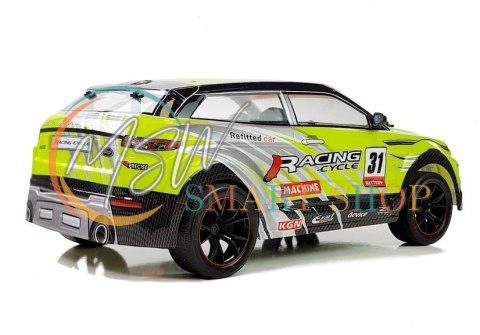 Zdalnie sterowane Autko Rajdowe 1:10 Zielone R/C Zdalnie sterowane Autko Rajdowe 1:10 Zielone R/C