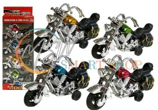 Zestaw Motocykli z Naciągiem 4 sztuki