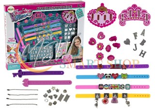 Zestaw do Biżuterii Bransoletek Zawieszek Literki DIY