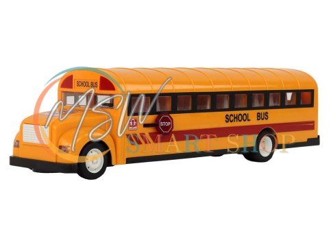 Żółty Autobus Szkolny Zdalnie Sterowany R/C Otwierane Drzwi