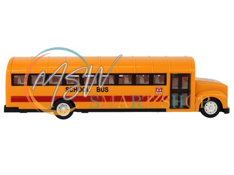 Żółty Autobus Szkolny Zdalnie Sterowany R/C Otwierane Drzwi