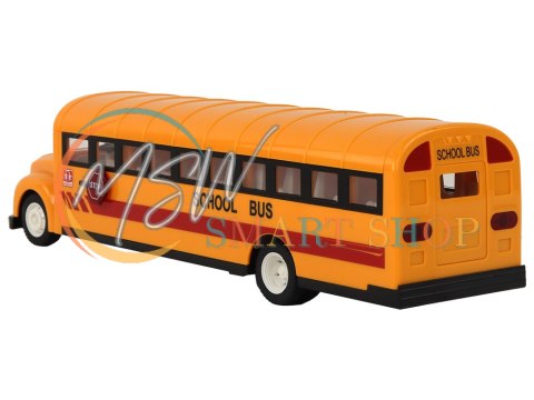 Żółty Autobus Szkolny Zdalnie Sterowany R/C Otwierane Drzwi
