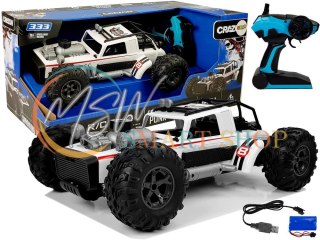 Auto Buggy Zdalnie Sterowany 1:12 2.4G Biały 20 km/h Para Wodna