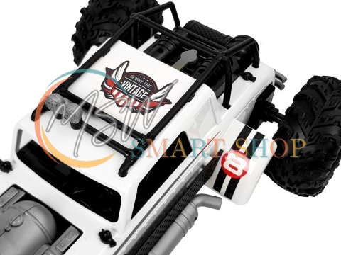 Auto Buggy Zdalnie Sterowany 1:12 2.4G Biały 20 km/h Para Wodna