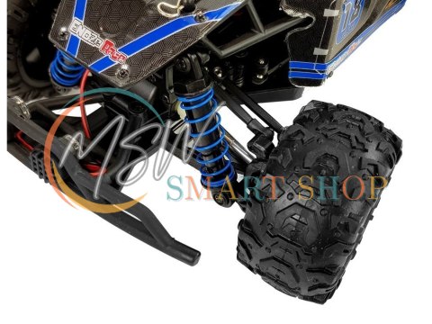 Auto Terenowe Buggy Zdalnie Sterowane 1:18 Niebieskie ENOZE 9303E 45 km/h