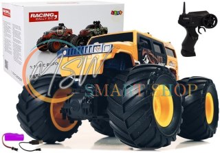 Auto Terenowe Duże Koła Bigfoot Zdalnie Sterowany 2.4G 1:18 Żółty