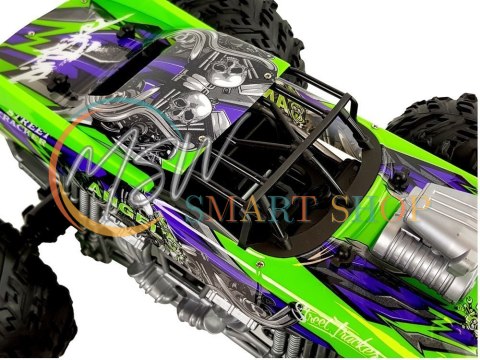 Auto Terenowe Zdalnie Sterowane 1:14 2.4G RC Zielone Duże Koła