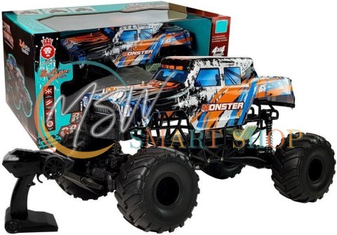 Auto Terenowe Zdalnie Sterowane 2.4G 4x4 Pomarańczowe 57cm Auto Terenowe Zdalnie Sterowane 2.4G 4x4 Pomarańczowe 57cm