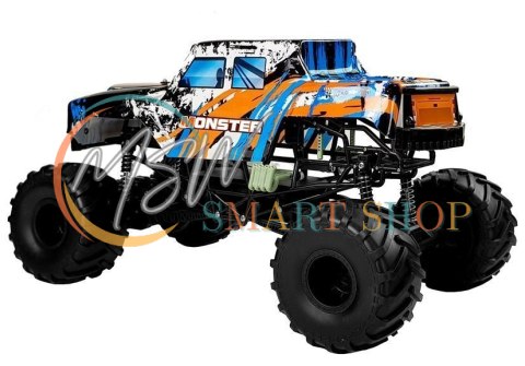 Auto Terenowe Zdalnie Sterowane 2.4G 4x4 Pomarańczowe 57cm Auto Terenowe Zdalnie Sterowane 2.4G 4x4 Pomarańczowe 57cm