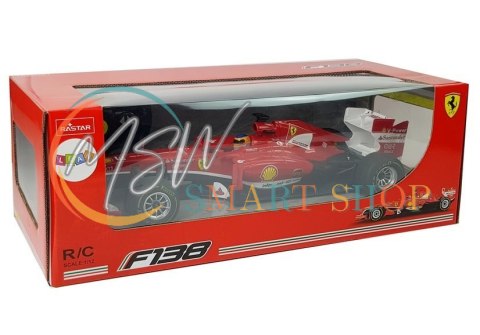 Auto Wyścigowe Bolid Formuła 1 Ferrari F138 Czerwony 1:12 2.4G Auto Wyścigowe Bolid Formuła 1 Ferrari F138 Czerwony 1:12 2.4G