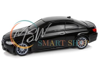 Auto Zdalnie Sterowane BMW M3 Czarny Pilot Kierownica 1:18 Dźwięk Światła