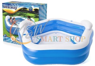 Basen Dmuchany Pięciokąt 213 x 206 x 69 cm Bestway 54153