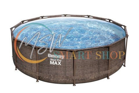 Basen Ogrodowy Stelażowy 366 x 100 cm Bestway 56709 Basen Ogrodowy Stelażowy 366 x 100 cm Bestway 56709
