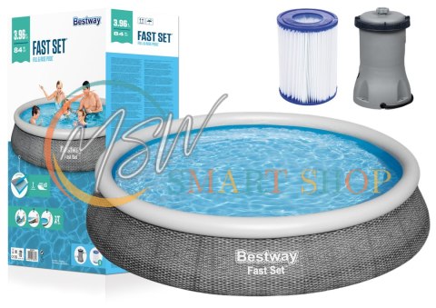 Basen ogrodowy rozporowy 396 x 84 cm Bestway 57376